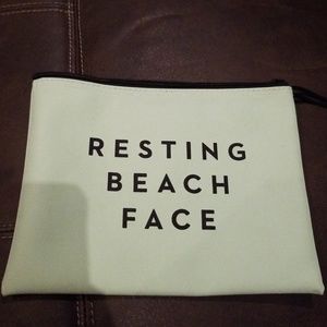 Makeup/swimsuit bag